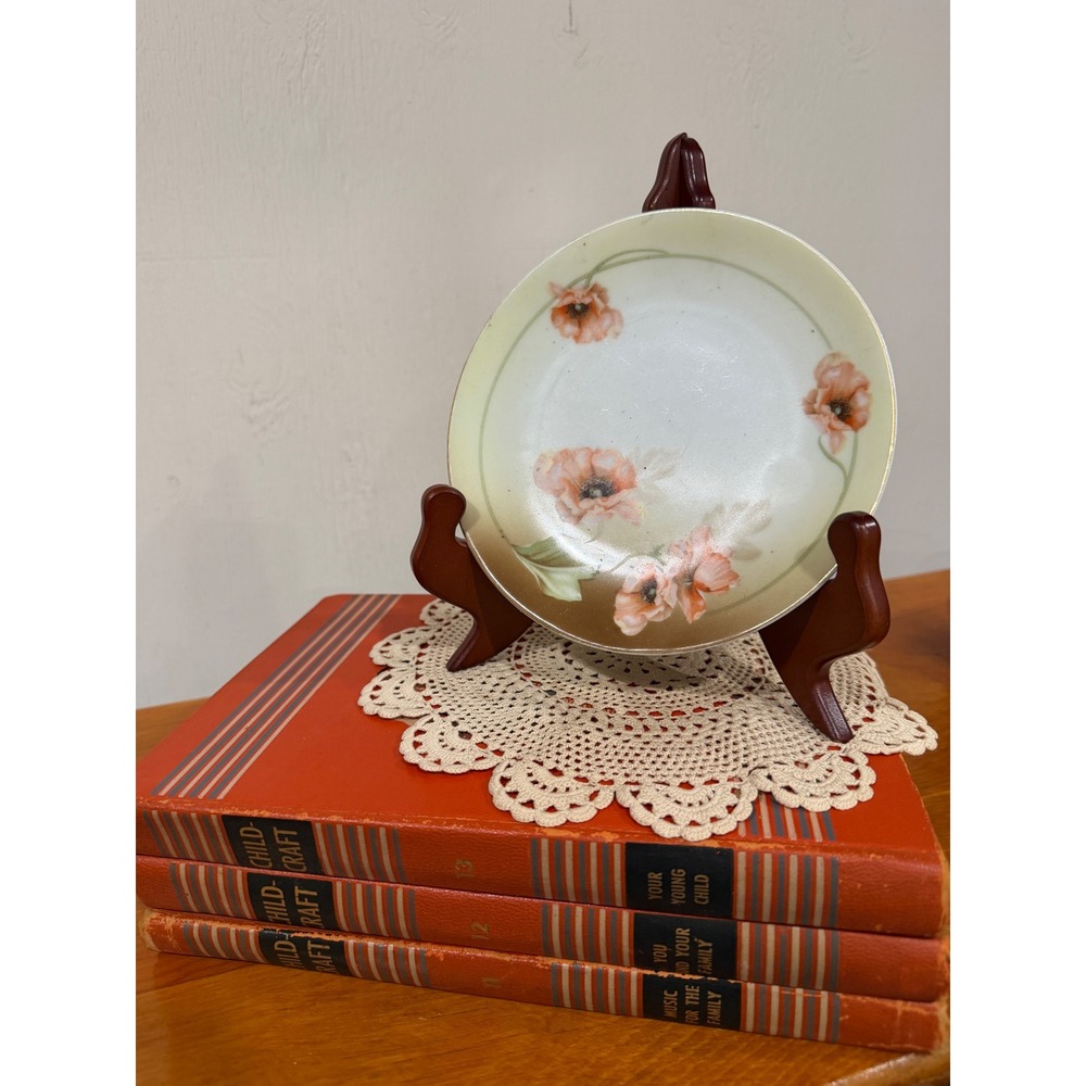 Vintage Child-Craft Books Set of 3 Volumes 11 12 13 Orange Hardcover Decorative